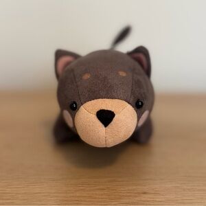 Dark Brown Baby Shiba Inu Plush